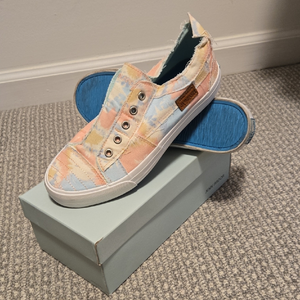 Pastel Slip-On Sneakers